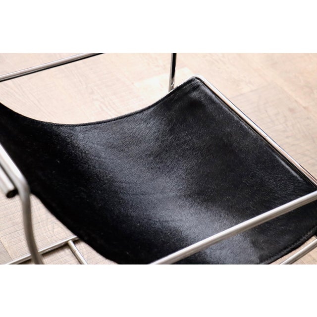 Contemporary Filo Lounge Chairs Model 203 by Odile Mir for Prisunic, France 1971, Set of 2 For Sale - Image 3 of 18