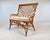 Late 19th Century Antique American Victorian Wicker and Caned Settee or Courting Bench For Sale - Image 5 of 12