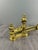 Late 19th Century Louis XVI Style Gilt Bronze Andirons, Set of 3, in Very Good conditions. Designed 1890 to 1919