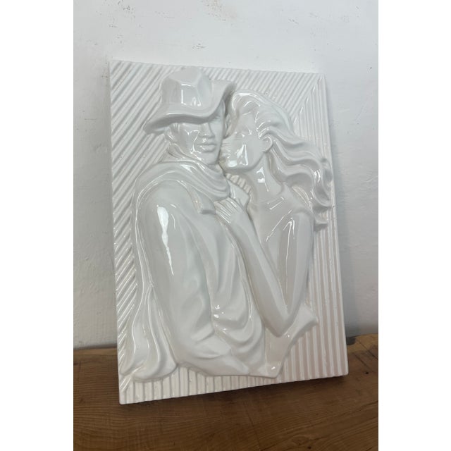 Swedish Pop Art Ceramic Wall Plaque by Ewa Jarenskog for Jie Gantoft, 1970s For Sale - Image 12 of 18