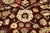 Shabby Chic 1990's Tabriz Pak-Persian Red/Gold Wool Rug - 4'1'' X 6'1''V For Sale In New York - Image 6 of 9