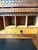 Antique Walnut Roll Top Desk, Many Drawers & Cubby Holes, Leather Mat For Sale - Image 9 of 12