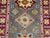 Gray Gray and Red Tribal Wool Runner Rug With Geometric Medallions, 2'11" X 9'10" For Sale - Image 8 of 16