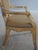 Textile Pair Henredon Gold Finish Decorator Open Armchairs For Sale - Image 7 of 18
