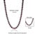 Not Yet Made - Made To Order 46.62Ct Star Ruby Bezel Set Tennis Necklace in 925 Silver 17 Inches For Sale - Image 5 of 12