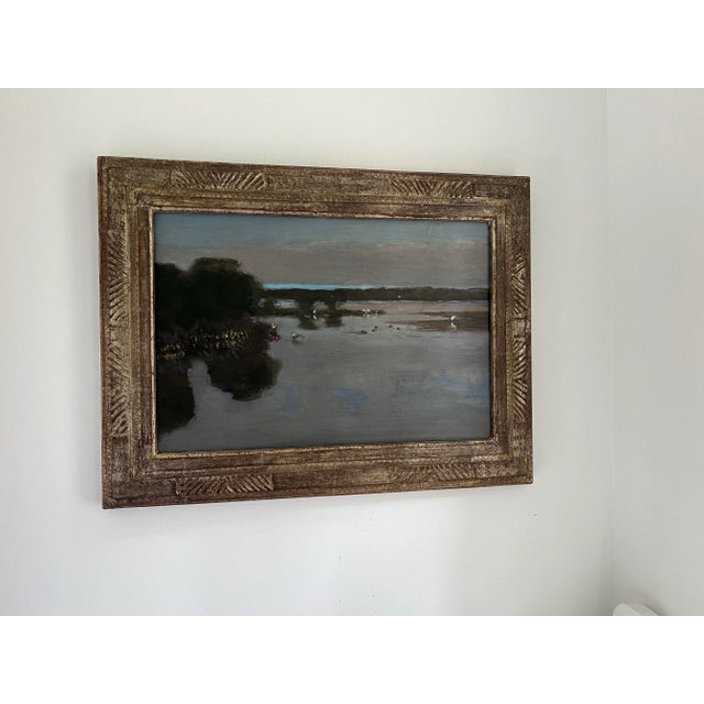 A lovely painting of Captiva Island, FL. Mangrove Study. Oil on board and framed beautifully. Original and in original...