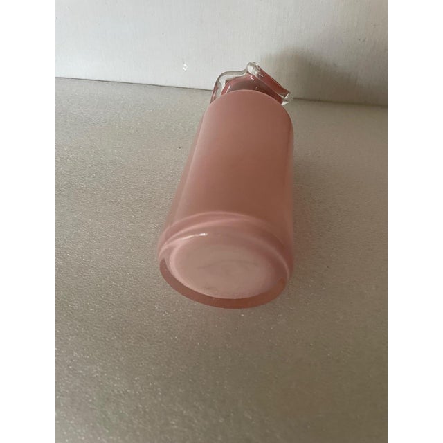 Small Pink Vase by Jersy Sluczan for HSG Tarnowiec, 1970s For Sale - Image 3 of 5
