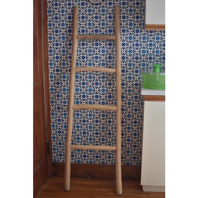 Decorative Wooden Ladder Chairish