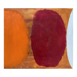 Contemporary Abstract Oil and Earth on Canvas Painting "Movement" by Paul Landauer