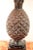 Vintage Brown Pineapple Ceramic Table Lamp, 1970s For Sale - Image 4 of 11