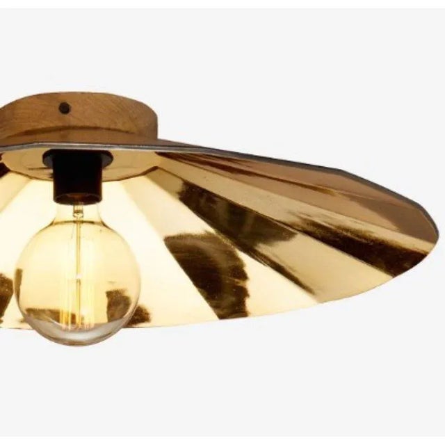 Gold Fractale Pendant Light by Radar For Sale - Image 6 of 8