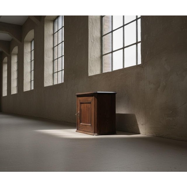 Antique Danish Oak Cabinet, Late 19th-Early 20th Century For Sale - Image 10 of 18