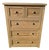 2010s Rustic Farmhouse Tallboy Dresser For Sale