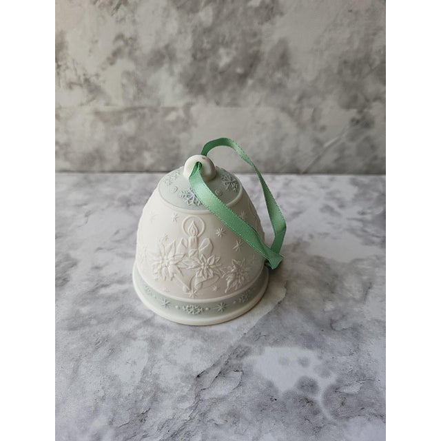Lladro Lladro Porcelain Christmas Bell Ornament For Sale - Image 4 of 13