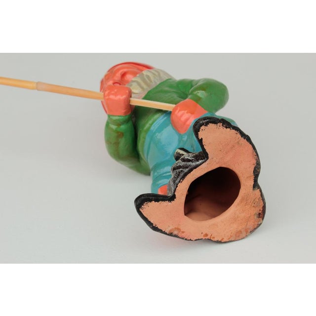 Terracotta Garden Gnome, 1970er For Sale - Image 9 of 11