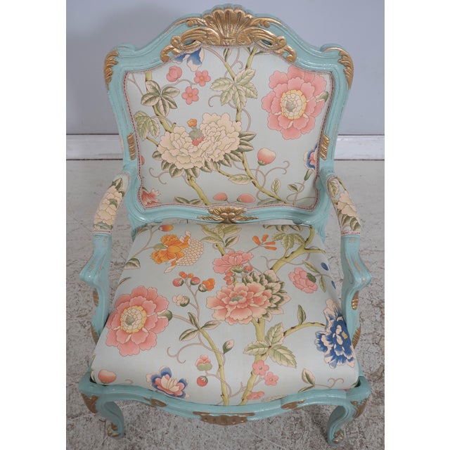 Age: Approx: 30 Years Old Details: Gold Accents Fine Carved Details High Quality Construction Queen Anne Legs & Pad Feet...