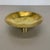 Vintage Brass Handmade Shell Plate, Germany, 1950s For Sale - Image 11 of 17