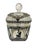 Traditional French Empire Style Crystal Vanity Jar or Casket Box For Sale - Image 3 of 8