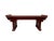 Chinese Distressed Red Treasures Graphic Rectangular Stand Display For Sale - Image 9 of 12