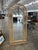 Large Vintage Arched Bamboo Floor Mirror For Sale In Atlanta - Image 6 of 6