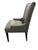 Traditional Arhaus Rhen Leather Side Arm Chair - Showroom Sample For Sale - Image 3 of 11