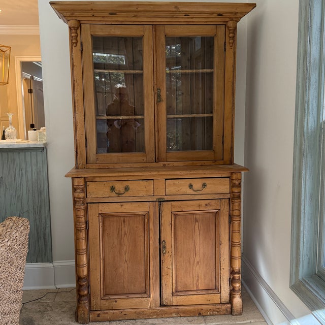 19th Century Irish Stepback Cabinet For Sale - Image 9 of 12