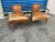 Mid Century Modern Pair of Lounge Chairs in Cowhide For Sale - Image 4 of 11