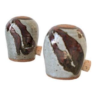 Vintage Studio Art Pottery Salt & Pepper Shakers For Sale