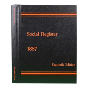 Social Register 1887 Facsimile Edition