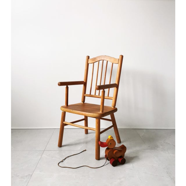 This children's chair was manufactured by the Naether company for use in schools in Germany during the 1930s. Ernst Albert...