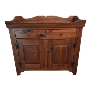 Ethan Allen Maple Dry Sink/Bar For Sale