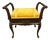 Antique Mahogany Piano Stool, 1895 For Sale
