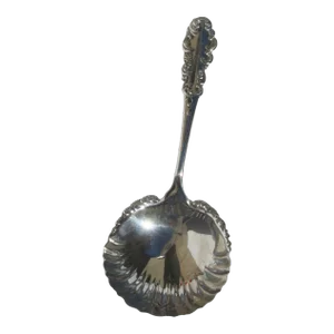 Antique Sterling Silver Serving Spoon Circa 1915