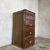 Vintage French Industrial Tallboy Chest of Drawers Vintage French Industrial Tallboy Chest of Drawers For Sale - Image 6 of 7