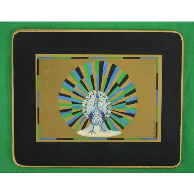 1970s 1970s Vintage Boxed English 'Bird' Coasters - Set of 4 For Sale - Image 5 of 7