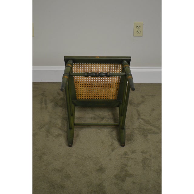 Hitchcock Andrew Jackson's Hermitage Limited Edition Hand Painted Side Chairs (B) - a Pair For Sale - Image 12 of 13