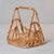 Mid-Century Italian Albini-Style Bamboo Magazine Basket For Sale In Detroit - Image 6 of 11
