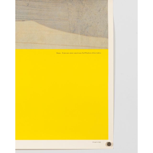 Advertising Poster from Vespa G.S, 1960 For Sale - Image 6 of 9