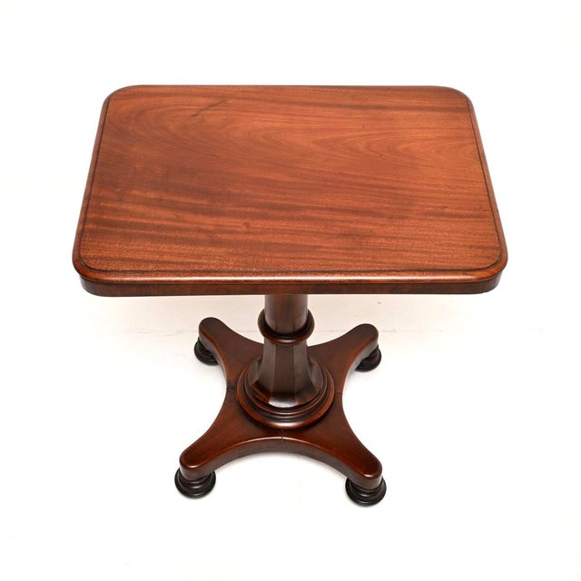 Antique William IV Occasional Side Table, 1830 For Sale - Image 4 of 8