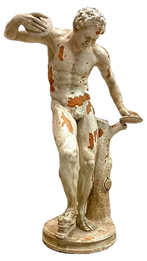 Mid-Century Satyr in Terracotta, 1960s