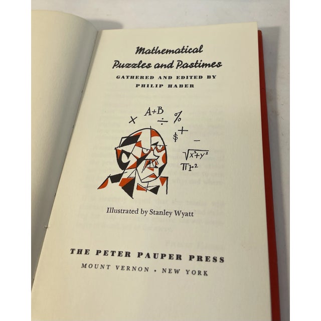 1957 “Mathematical Puzzles and Pastimes” Book For Sale - Image 4 of 6