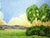 Lompoc Valley Eucalyptus Lynne French 11x14 California Landscape O/C For Sale - Image 4 of 5