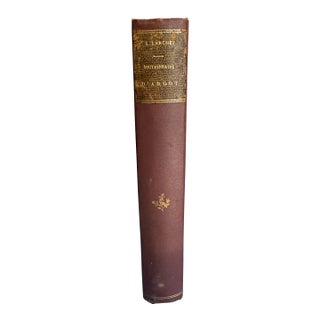 Dictionnaire Historique D'Argot, 1874 Rare For Sale