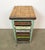 Mid-Century Modern Vintage Industrial Iron Chest of Drawers, 1950s For Sale - Image 3 of 15