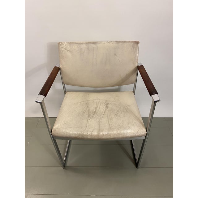Leather Armchair by Fabricius & Kastholm for Kill International, 1960s For Sale - Image 15 of 15