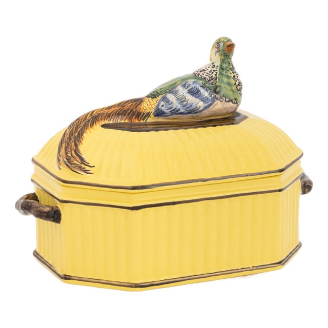 Tiffany & Co. French Ceramic Pheasant Motif Tureen For Sale