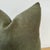 100% Belgian Linen, Machine washable, zipper closure with overlocked edges. Color: Forest Care Instructions: Dry clean...
