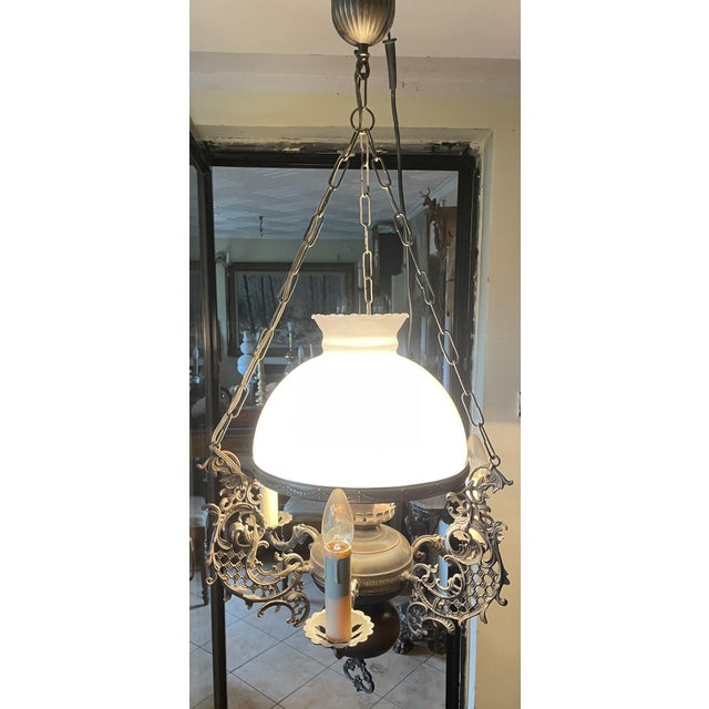 Brown Vintage Pendant Lamp, 1970s For Sale - Image 8 of 18