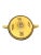 Mottahedeh Pair of Vintage Mottahedeh Yellow and Black Creil Tureens For Sale - Image 4 of 13