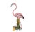 FREE SHIPPING ANYWHERE IN THE CONTINENTAL US! This is a statement piece in the form of a LARGE bird.... the pink flamingo....